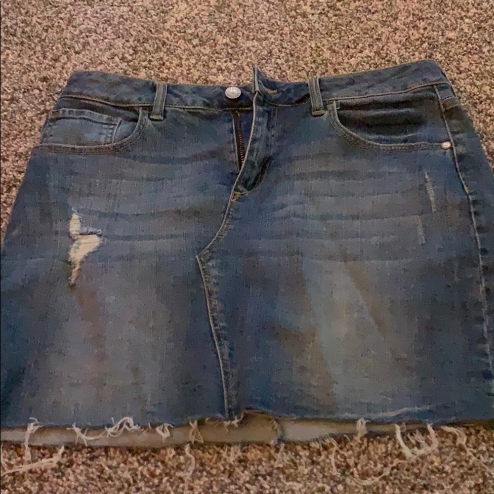 denim skirt